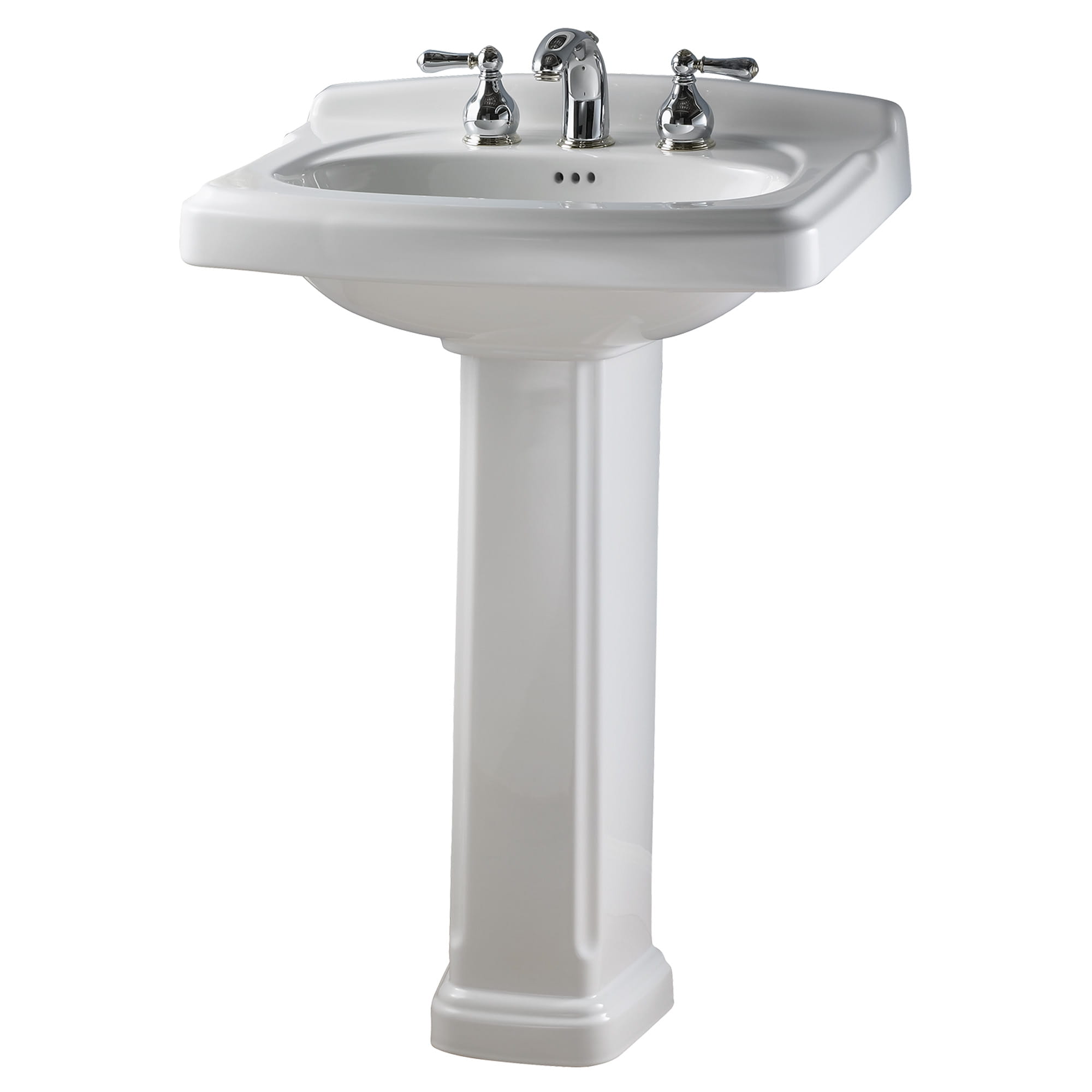Portsmouth® 8-Inch Widespread Pedestal Sink Top and Leg Combination